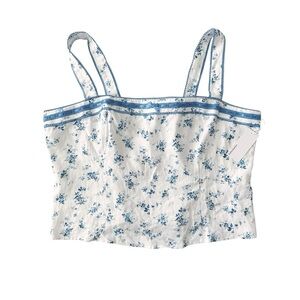 Reformation Eloise Linen Top